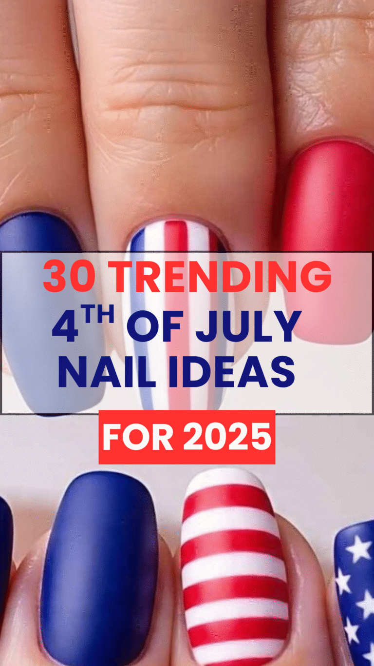 30 Patriotic 4th of July Nail Design Ideas