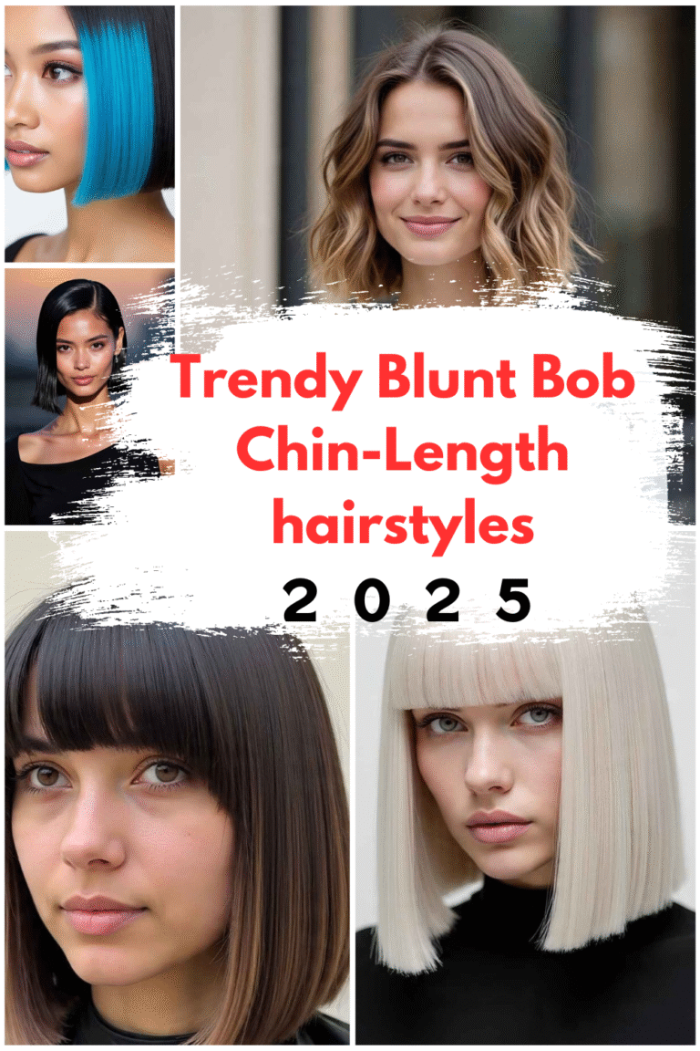 30 Most Popular Blunt Bob Chin-Length Haircut Ideas For 2025