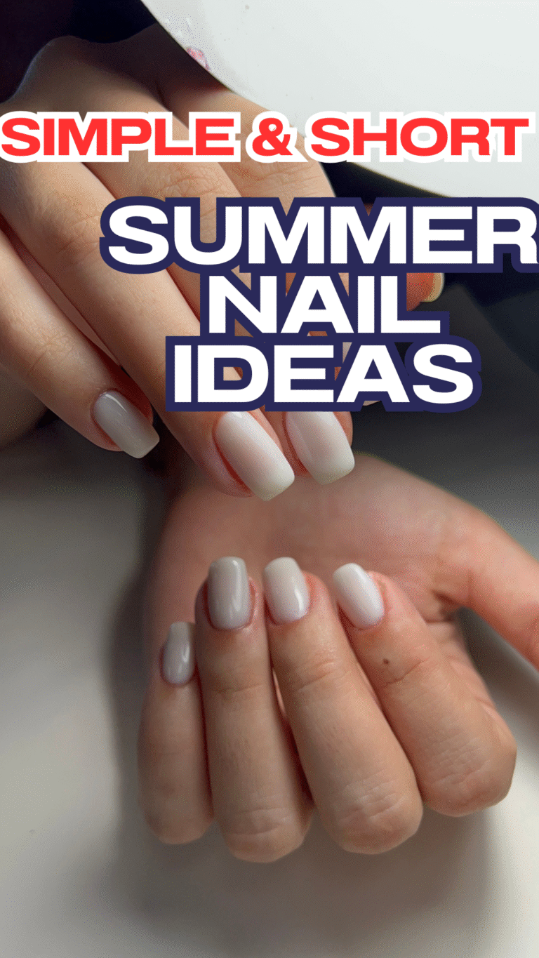 15 Simple & Short Summer Nail Ideas You’ll Love