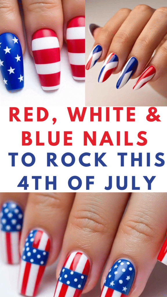 Red, White & Blue Nails to Rock This 4th of July