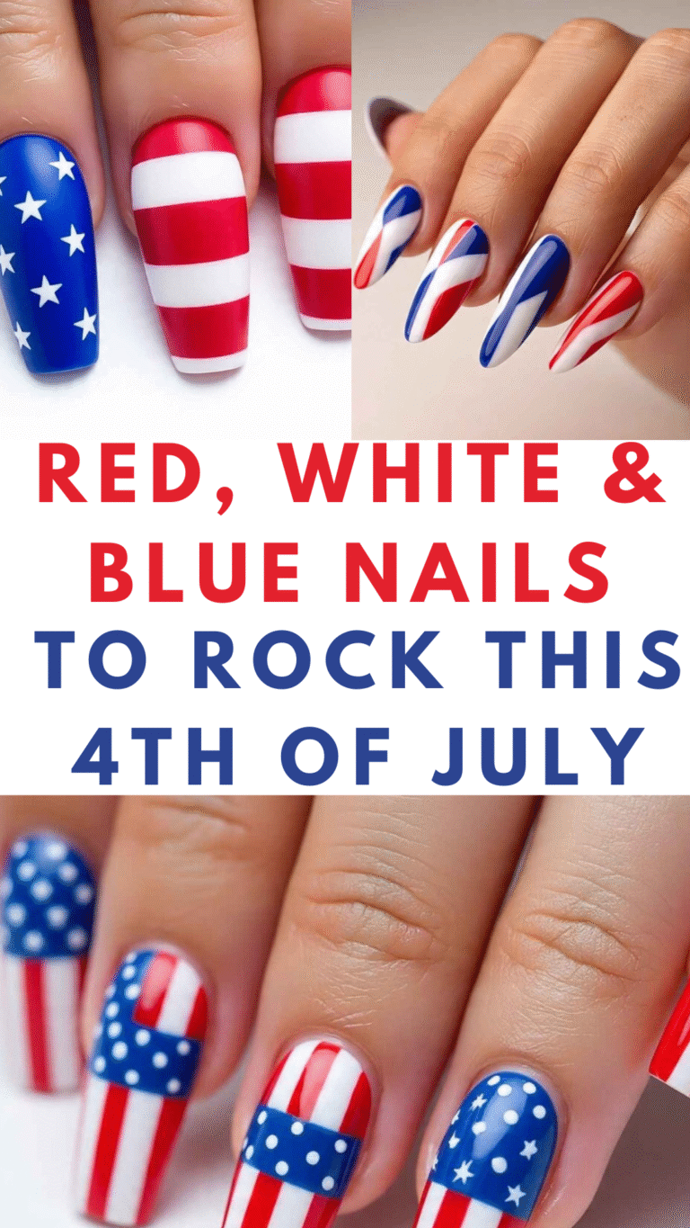 Red, White & Blue Nails to Rock This 4th of July